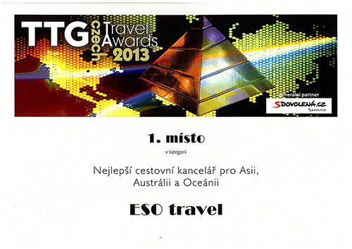 TTG Czech Trawel Awards 2013 TTG Czech Trawel Awards 2013
