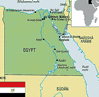 Egypt mapa