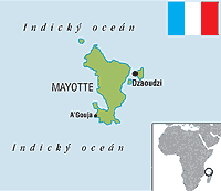 Mayotte mapa