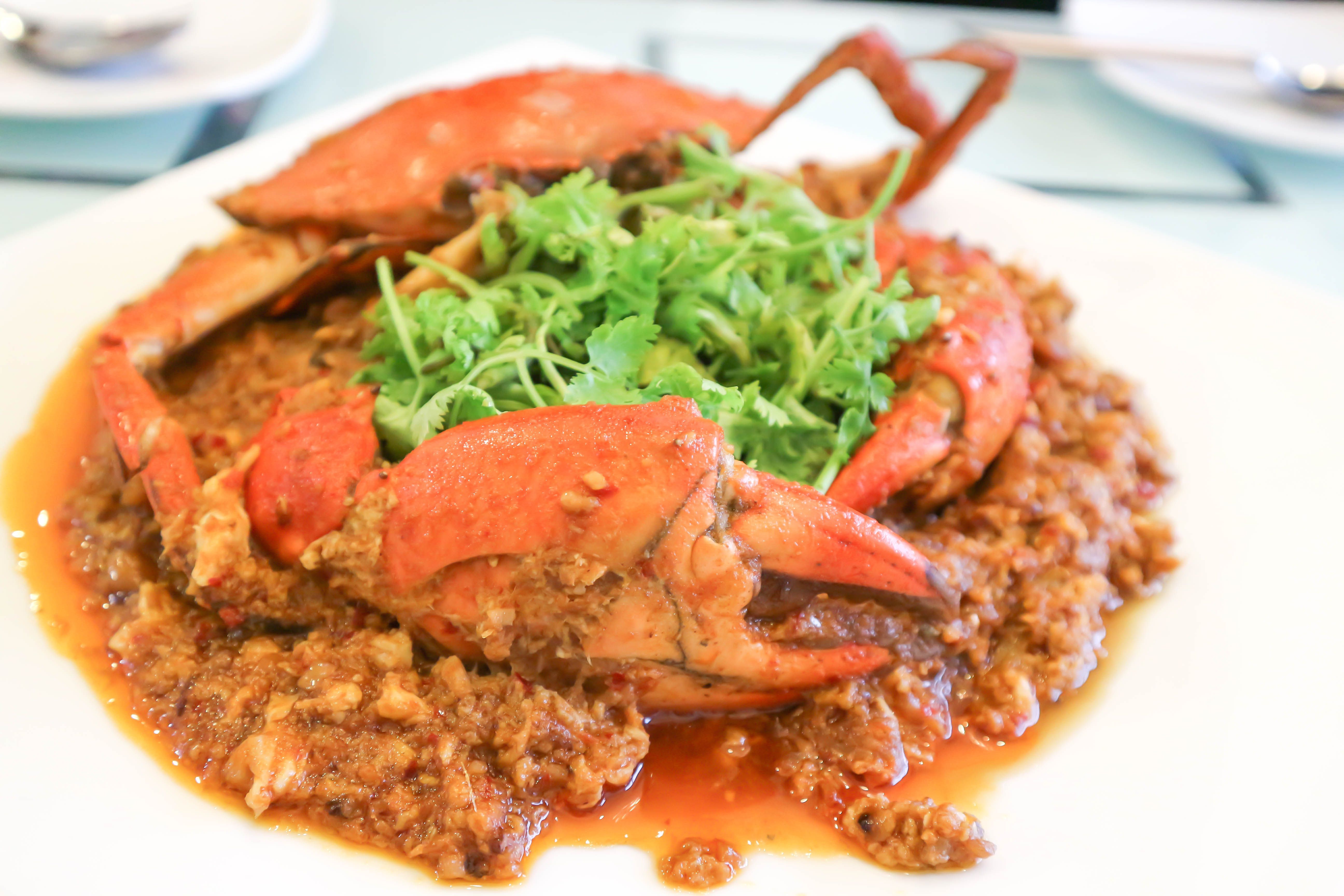 Singapurský chilli crab