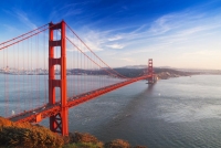 San Francisco a známý Golden Gate Bridge – půvab, které se nikdy neokouká