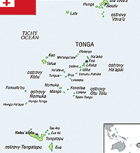 Tonga mapa