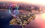 V Dubaji roste největší vyhlídkové kolo světa – Dubai Eye na umělém ostrově