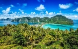 Thajsko v obrazech: Sledujte fotky ze země pláží, kde dávají nejdelší polibky