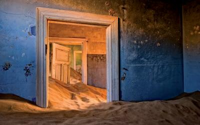 Namibie | městečko duchů Kolmanskop