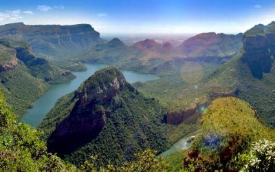 z vyhlidky Three Rondavels | Blyde River Canyon