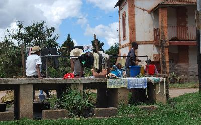 Ambalavao praní prádla | Madagaskar - Ambalavao 4