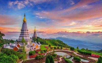 Thajsko | Chiang Mai_Phra Maha Dhatu