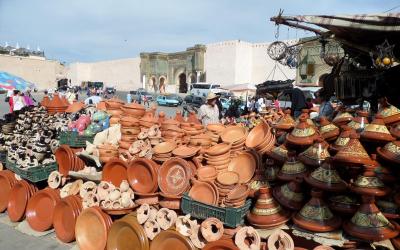 Meknes, brána Bab Mansour | Maroko