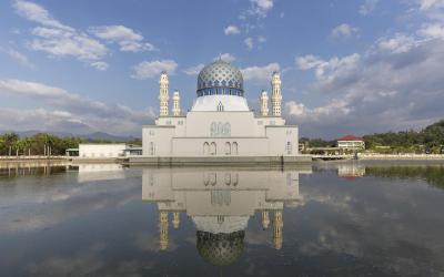 India | Masjid Bandaraya In Kota Kinab