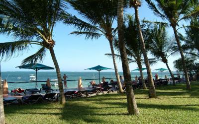 Záhrada a oceán | Bamburi Beach Hotel