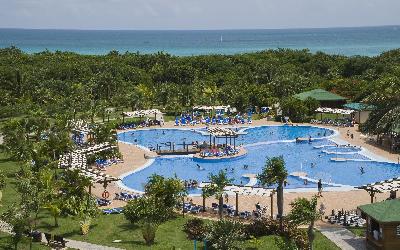 aerial view swimming pool