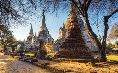 V Ayutthaya Park Phra Nakhon Si - bigstock--214297156