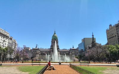 Argentína | Buenos Aires_Plaza del congreso