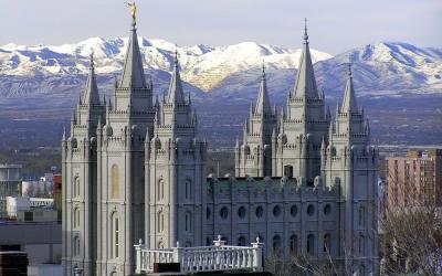 USA | Salt Lake City - chrám Mormonů