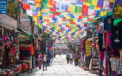 Nepál | Kathmandu_Thamel Bazar
