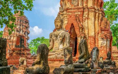 Thajsko | Ayutthaya_Wat Mahathat