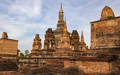 Thajsko | Sukhothai_Wat Mahathat