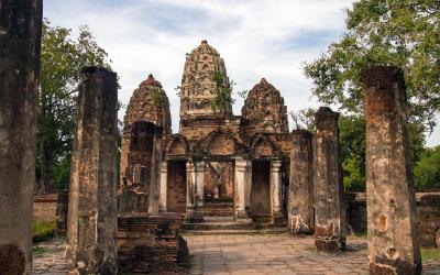 Thajsko | Sukhothai_Wat Sri Awai