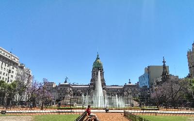 Argentína | Buenos Aires_Plaza del congreso
