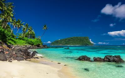 Lalomanu beach on Samoa | Samoa