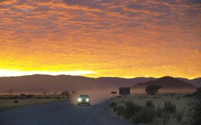 Namibie | svítání v Sesriem