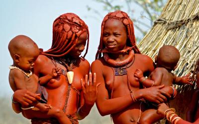 Namibie | návštěva Himbů