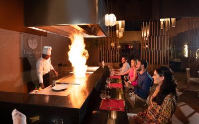 Yakimeshi live cooking