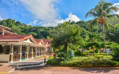 Berjaya-Praslin-Resort-Resort Entrance