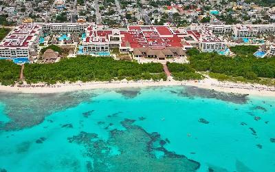 Paradisus Playa del Carmen Aerial View
