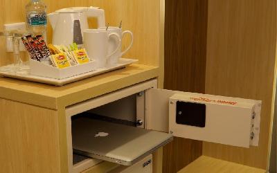 Laptop sized digital safe, minibar and Tea & Coffee making facilities