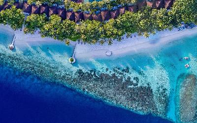 Beach Aerial View