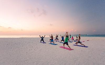 Yoga on the Beach