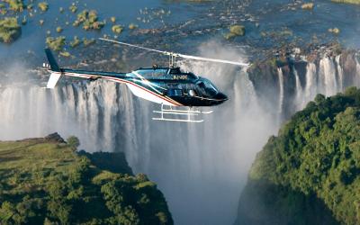 Let nad vodopády | Victoria Falls
