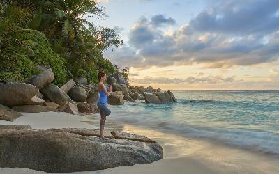 Yoga on the Beach