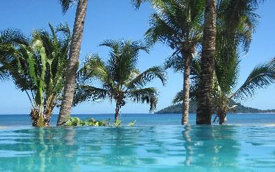 Pool and ocean