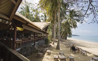 Restaurant on the beach