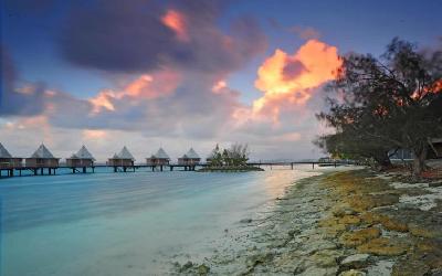 Overwater bungalows