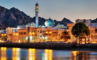 večerní Omán