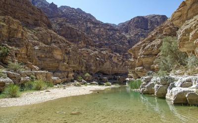 Omán - wadi