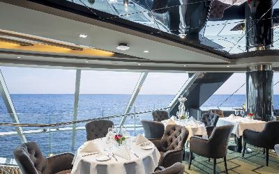 MSC Yacht Club - restaurant pro stolování s obsluhou