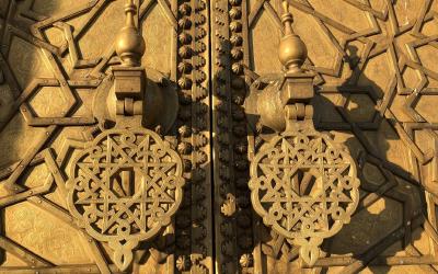 Fez - brána královského paláce | IMG_8748