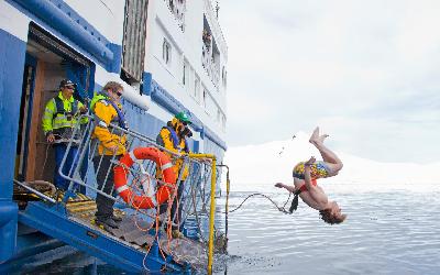 Nejjižnější koupel života