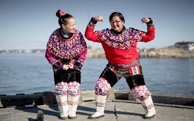 ... a její rodiče | Visit Greenland