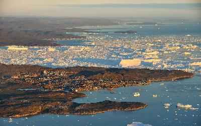 Panorama Ilulissat a Icefjord | Rino Rasmussen - Visit Greenland