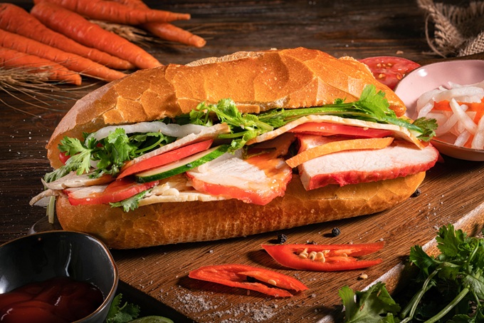 Vietnamská bageta Banh mi