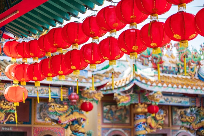 Oslavy příchodu čínského Nového roku