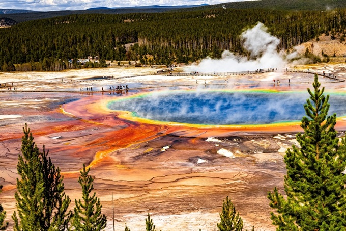 The Grand Prismatic - Yellowstone National Park