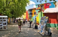 Čtvrť La Boca, Buenos Aires, Argentina