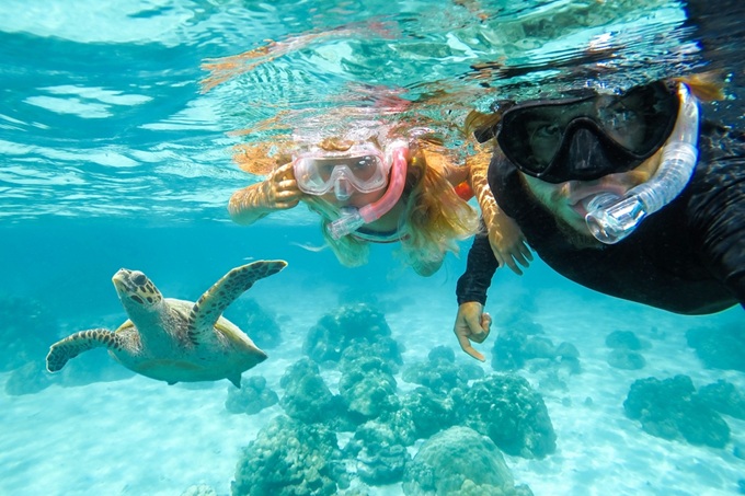 Galapágy - šnorchlování a potápění